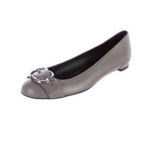 Taupe Gucci Sachalin Flats